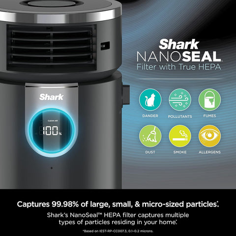 Shark Purificateur d'air 3-en-1 avec filtre HEPA HC450C - Boîte ouverte