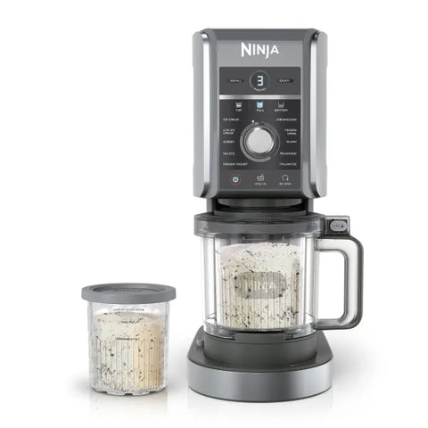 Ninja CREAMi Deluxe Sorbetière 11-en-1 et Créateur de Friandises Glacées - NC501C reconditionné