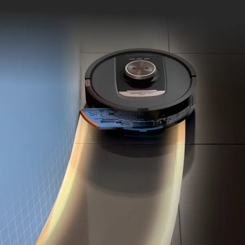 Shark PowerDetect Aspirateur robot et vadrouille 2-en-1 avec station NeverTouch™ Pro - RV2820ZECA