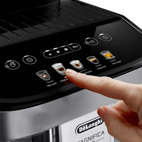 De'Longhi Machine à espresso automatique Magnifica Evo avec mousseur, moulin à café - ECAM29063SB reconditionné